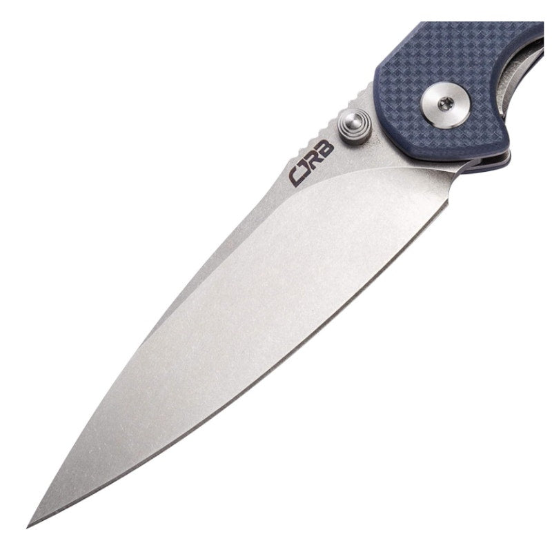 CJRB Cutlery Centros Folding Knife 3.54" D2 Stonewashed Drop Point Blade