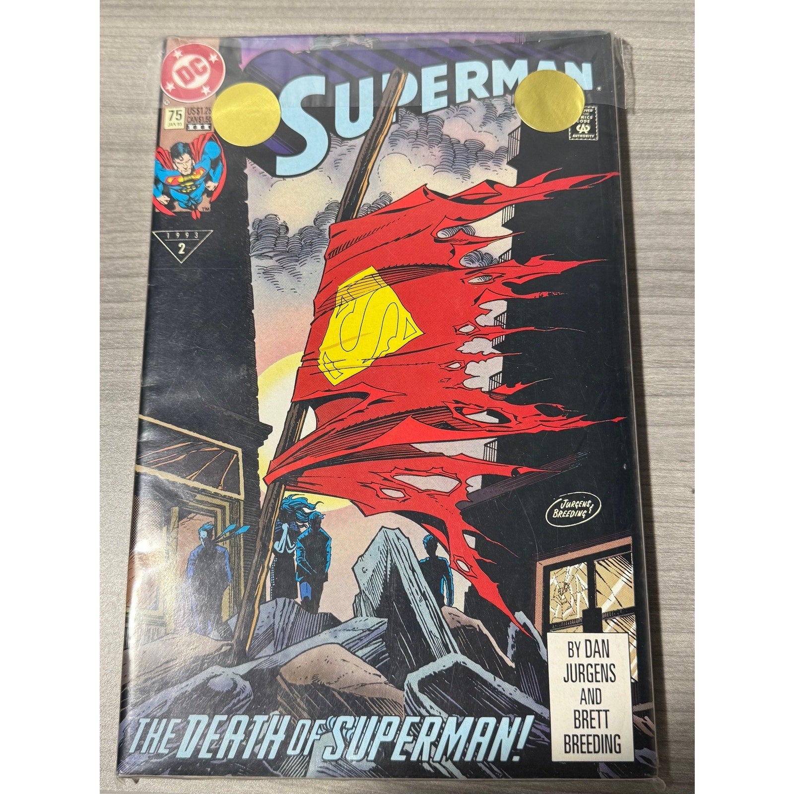 The Birth & Death of Superman Special Collectors Package ~ 1993