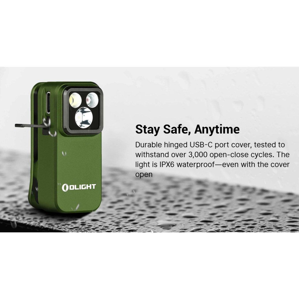 OLIGHT Oclip Pro High Power Flashlight - EXLUSIVE Navy Nuke Club Edition