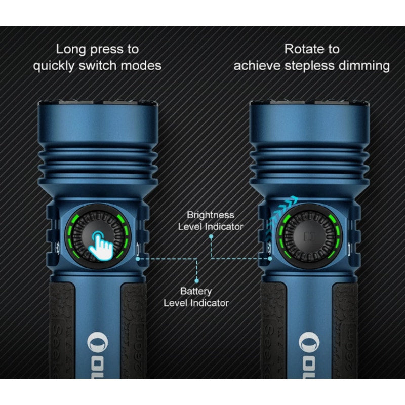 OLIGHT Seeker 4 Pro High Power Flashlight