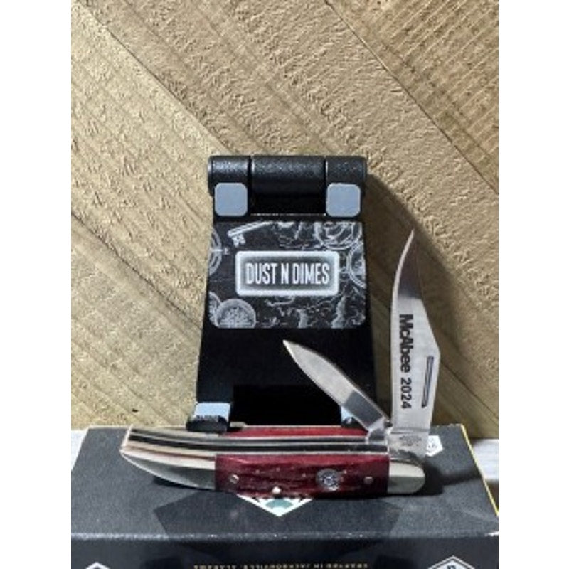 Bear & Son ~ Red Stag Bone ~ 2 Blade Toothpick ~ Promotional Piece