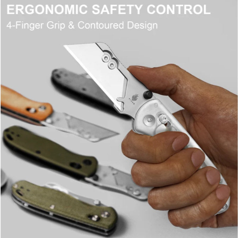 Kizer ~ Dropbear Utility | Uti BEAR 1 | SK5 & 50Cr15MoV | Acrylic | V3619JA5