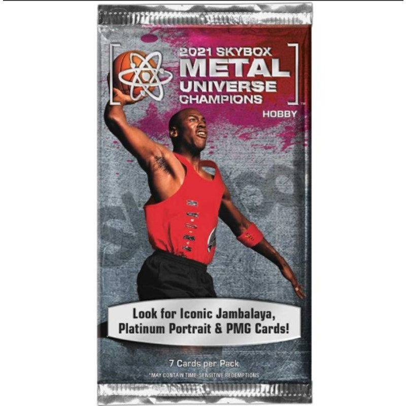 2021 UD Skybox Metal Universe Champions 13 Sealed Packs - BONUS Inc
