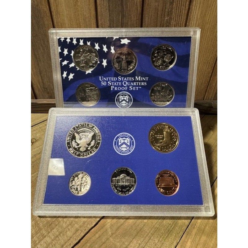 2000 U.S. 50 State Quarter Edition Proof Set in Original Packaging w/COA