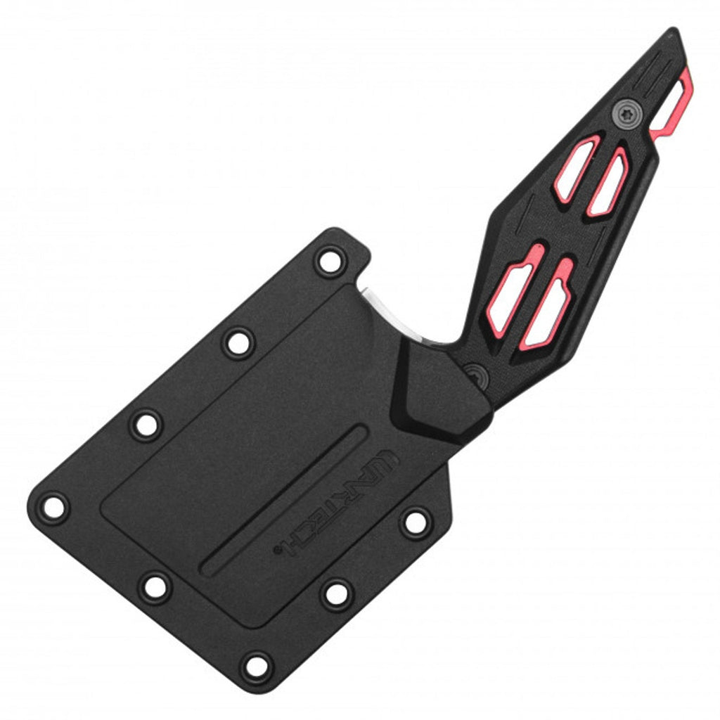 Wartech USA ~ 6.75" Red Mini Cleaver ~ HWT295RD