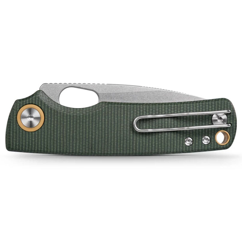 VOSTEED Porcupine - Top Liner Lock (2.99" 14C28N Blade & Micarta Handle)