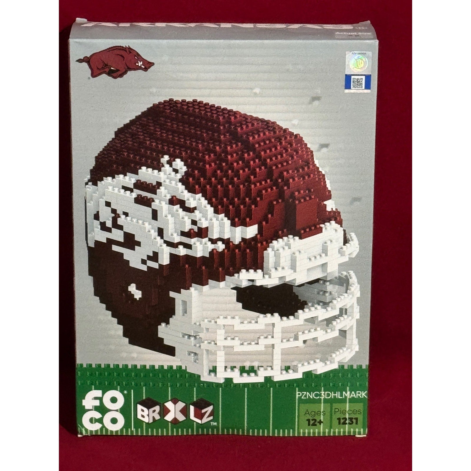 Arkansas Razorbacks - Block Puzzle Art