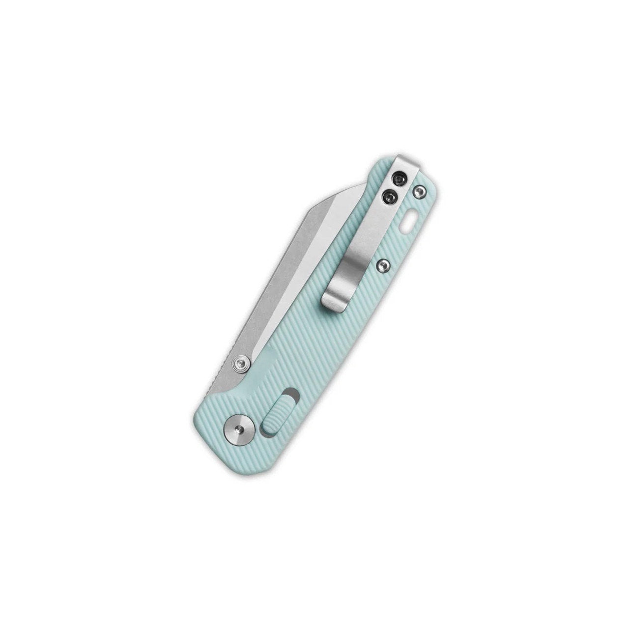 QSP ~ Penguin Glyde ~ Ice Cream Blue FRN Handle 14C28N Sheepsfoot Plain Edge