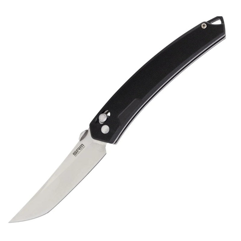 SRM Ambi Lock Folding Knife 9211 (8Cr Blade, G10 Handle)