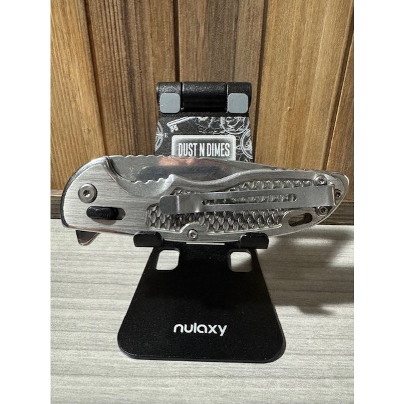 Booom! Knife ~ 8.5" All Stainless Construction ~ 7oz Behemoth