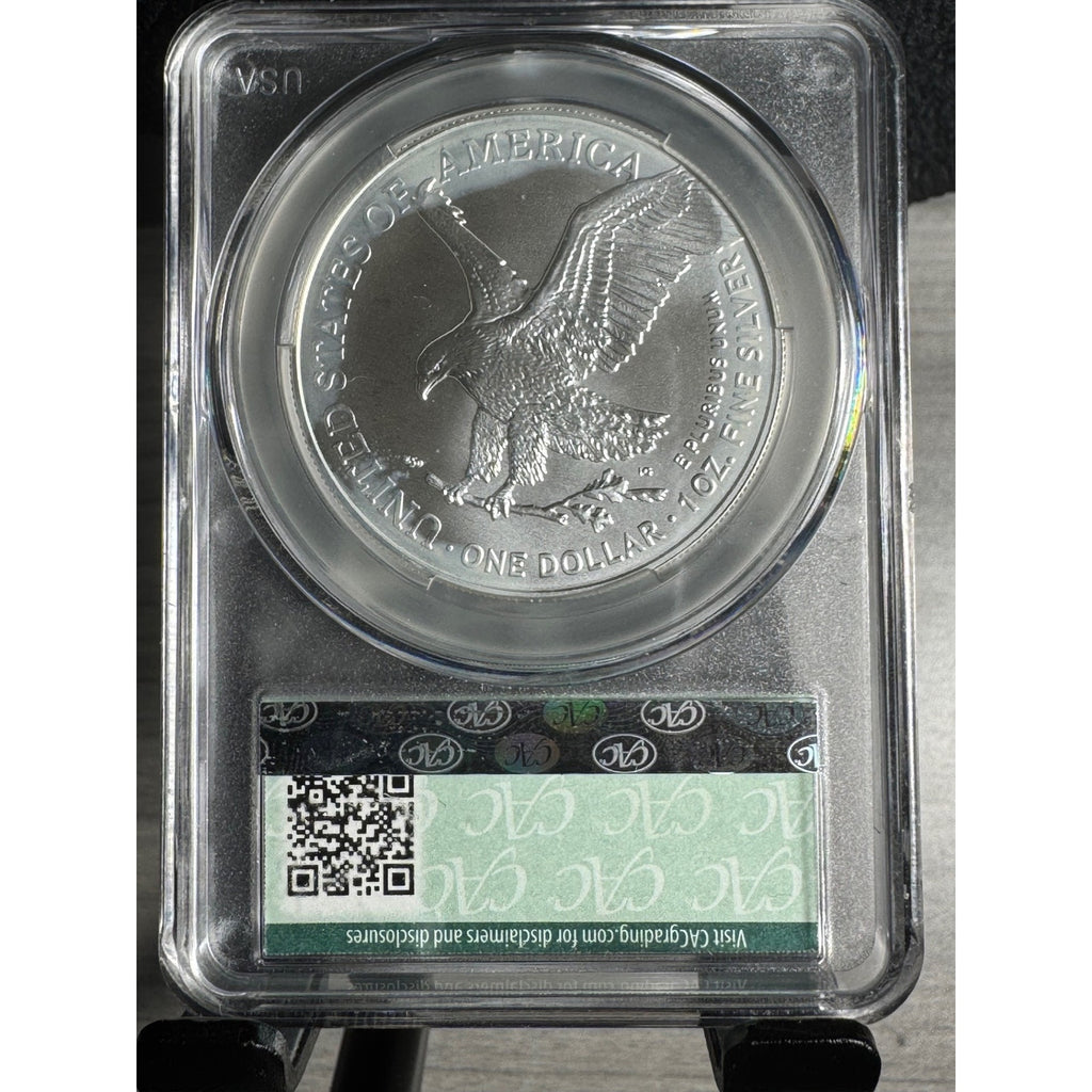 2025-W Silver Eagle ~ First Delivery ~ CAC MS70