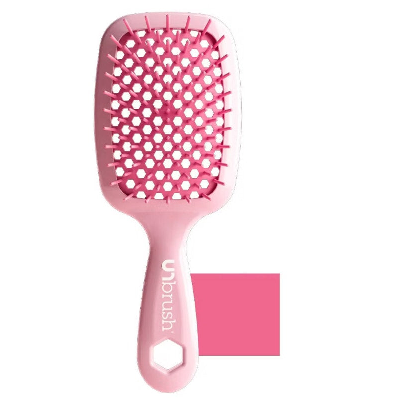 UNbrush ~ Detangler Hair Brush ~ Pastel Collection ~ Peony Light Pink