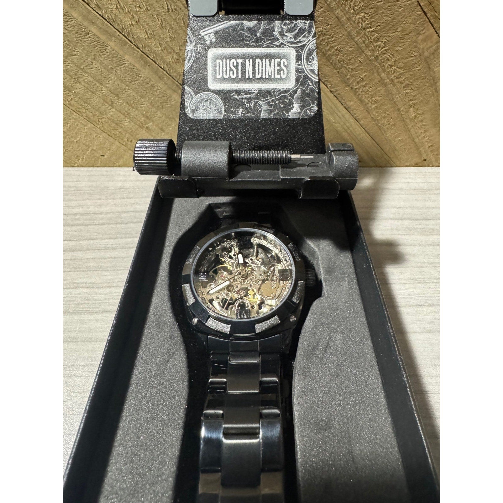 Daxiaoyu ~ Men's Mechanical Watch Automatic Skeleton ~ Analog Wristwatch