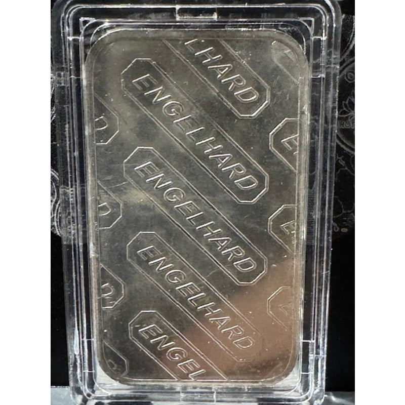 1 Troy oz .9994 Fine Silver Engelhard Bar