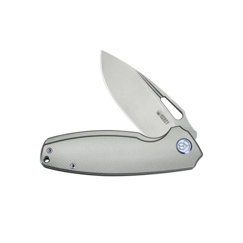 Kubey ~ Tityus ~ Titanium/14c28n Beadblast Knife ~ KB360A