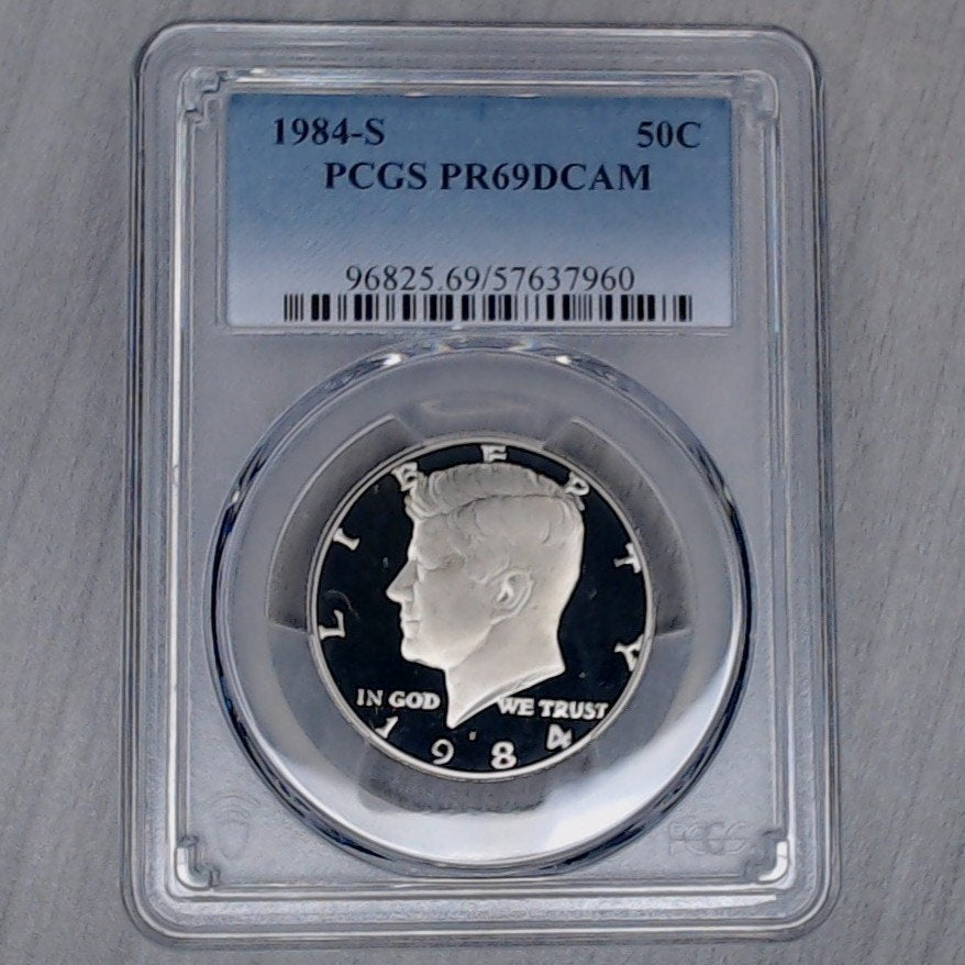 1984-S ~ 50c ~ Kennedy Half ~ PCGS PR69DCAM