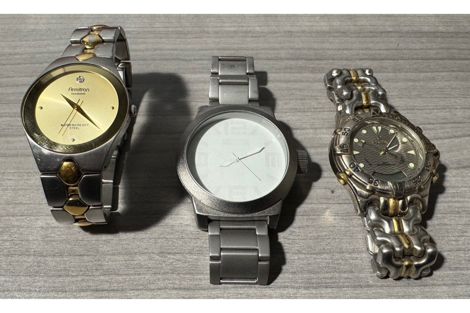 3 Used Mens Watches