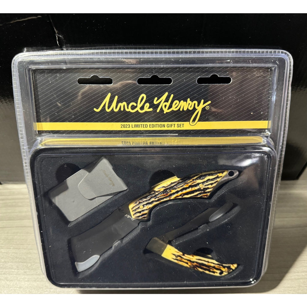 Uncle Henry Limited Edition Cleaver Gift Set - NEVER OPENED