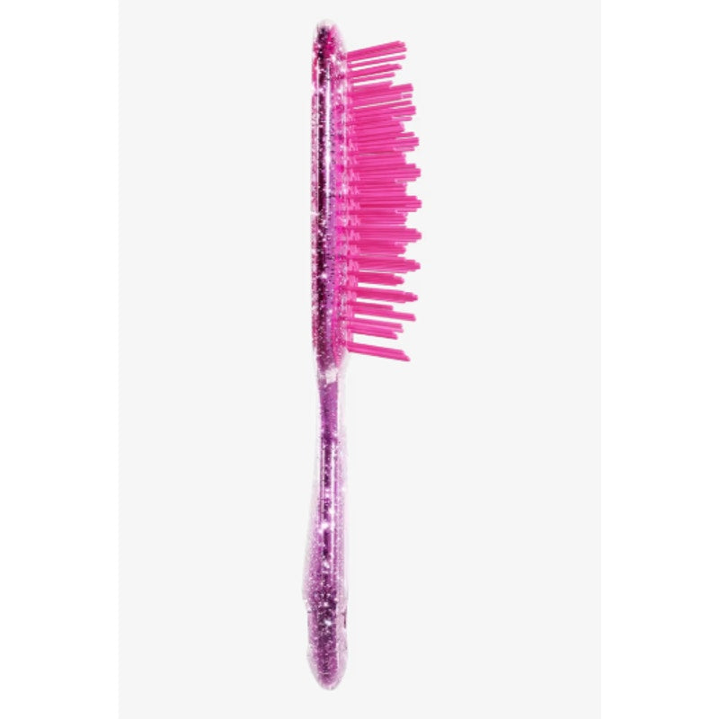 UNbrush ~ Detangler Hair Brush ~ Glitter Collection ~ Glitter Rose Quartz Pink