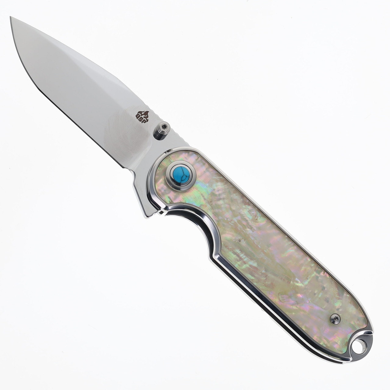 QSP ~ Nebula Knife ~ Mother of Pearl 14C28N Mirror Polish ~ QS168-A