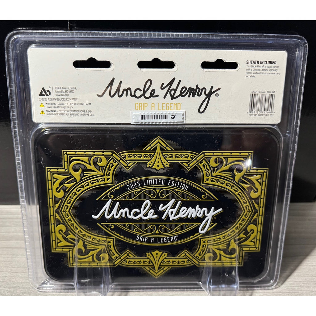 Uncle Henry Limited Edition Cleaver Gift Set - NEVER OPENED