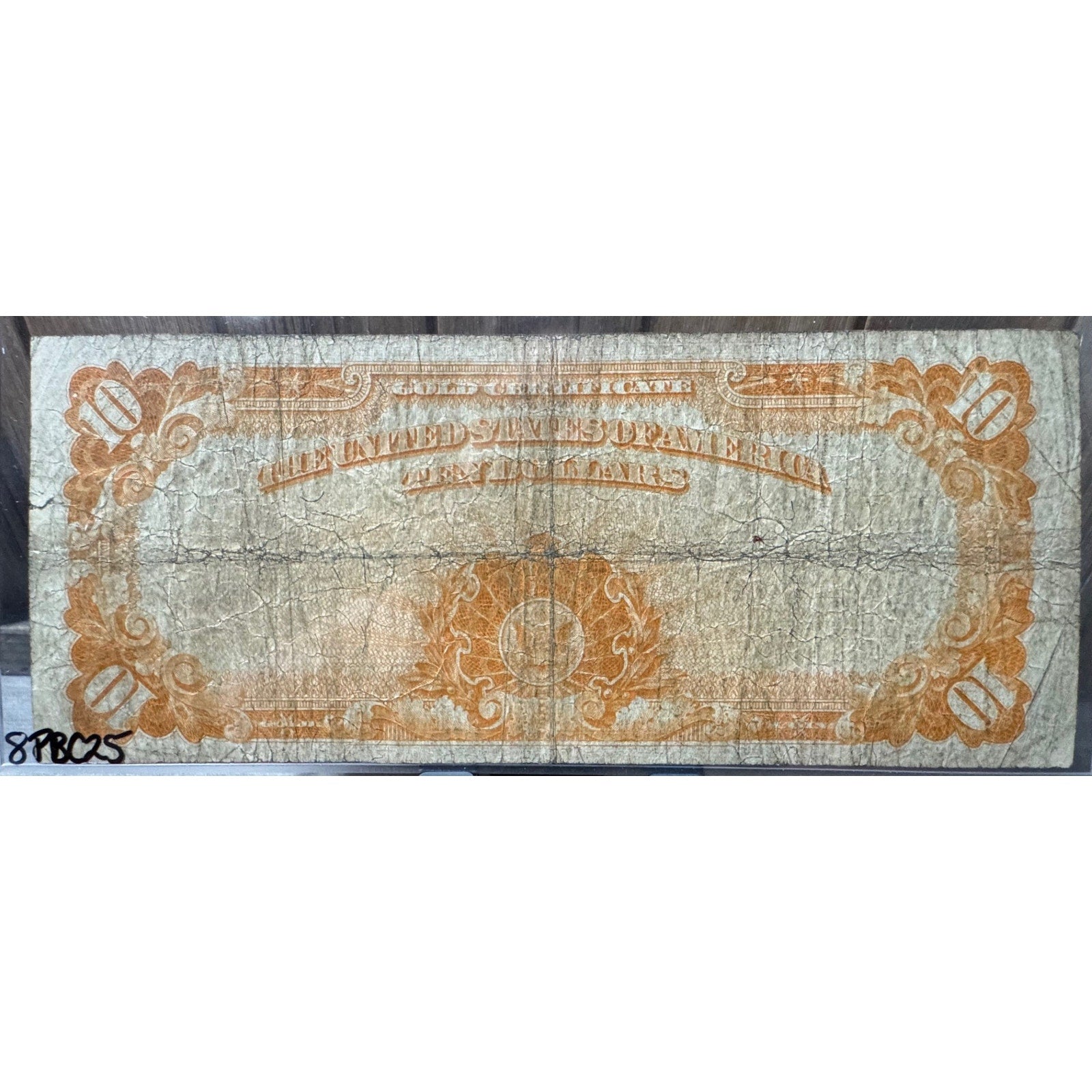 1922 Series $10 Gold Certificate