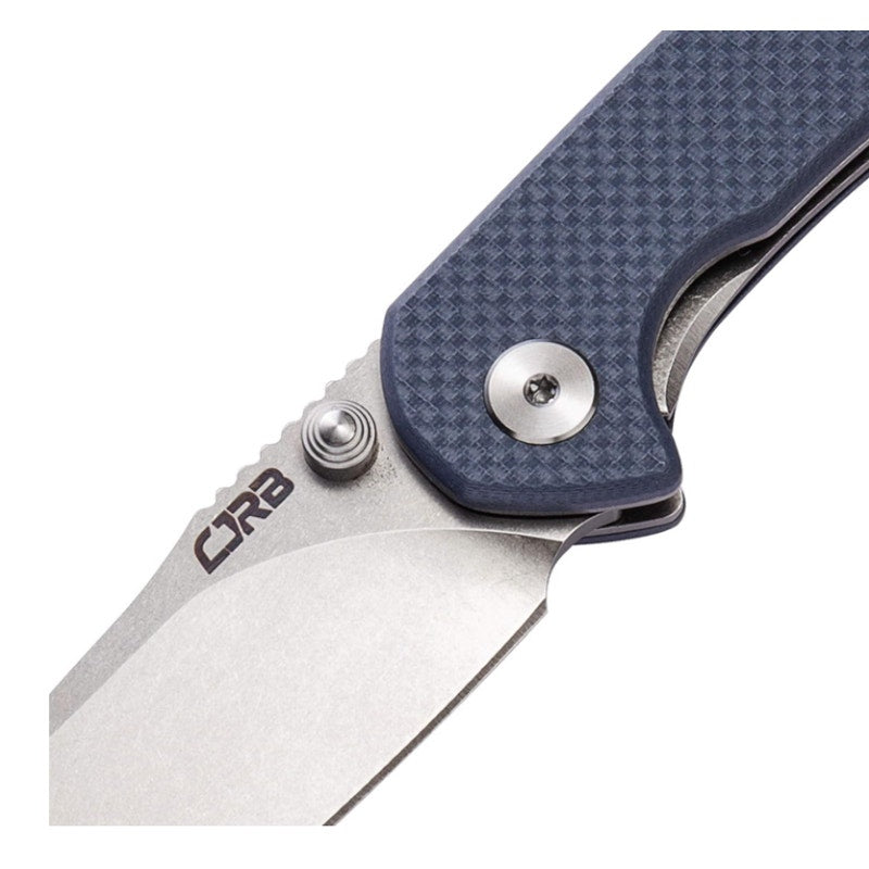 CJRB Cutlery Centros Folding Knife 3.54" D2 Stonewashed Drop Point Blade