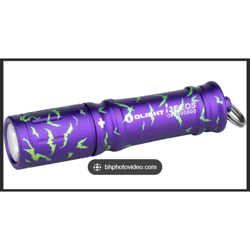 Olight I3E EOS Keychain Flashlight (Nocturnal Sentinel - Halloween Edition)