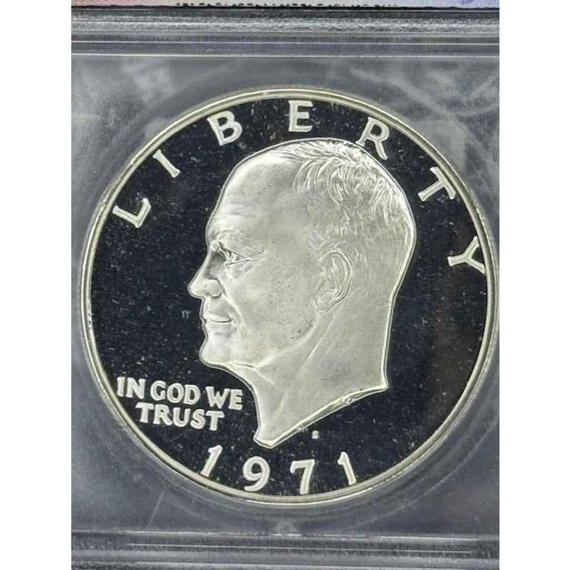 1971-S ~ Eisenhower S$1 ~ ICG PR70 DCAM