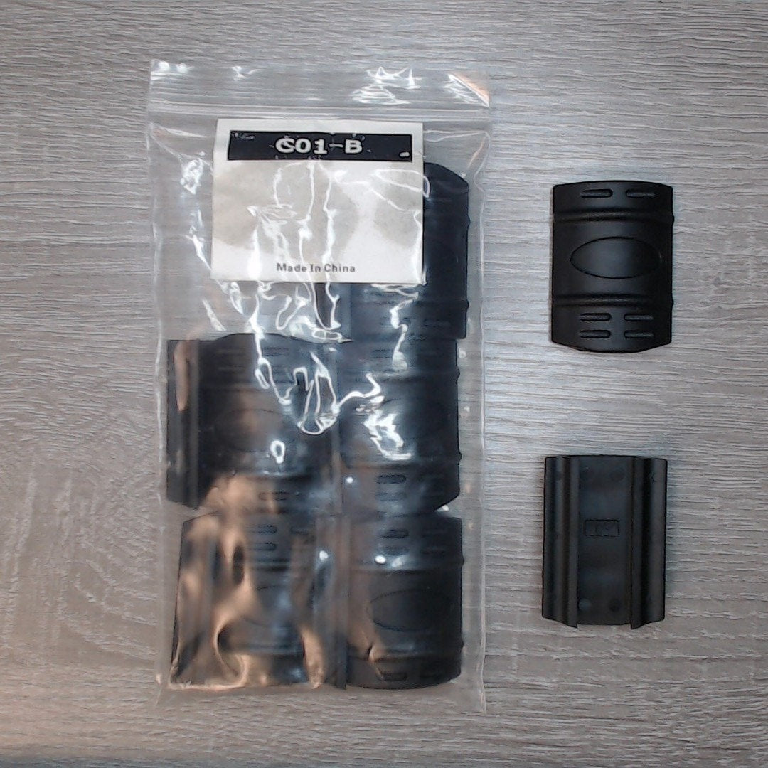 SOUSA Optics Picatinny Polymer Rail Cover (2" Length, 12-Pack)