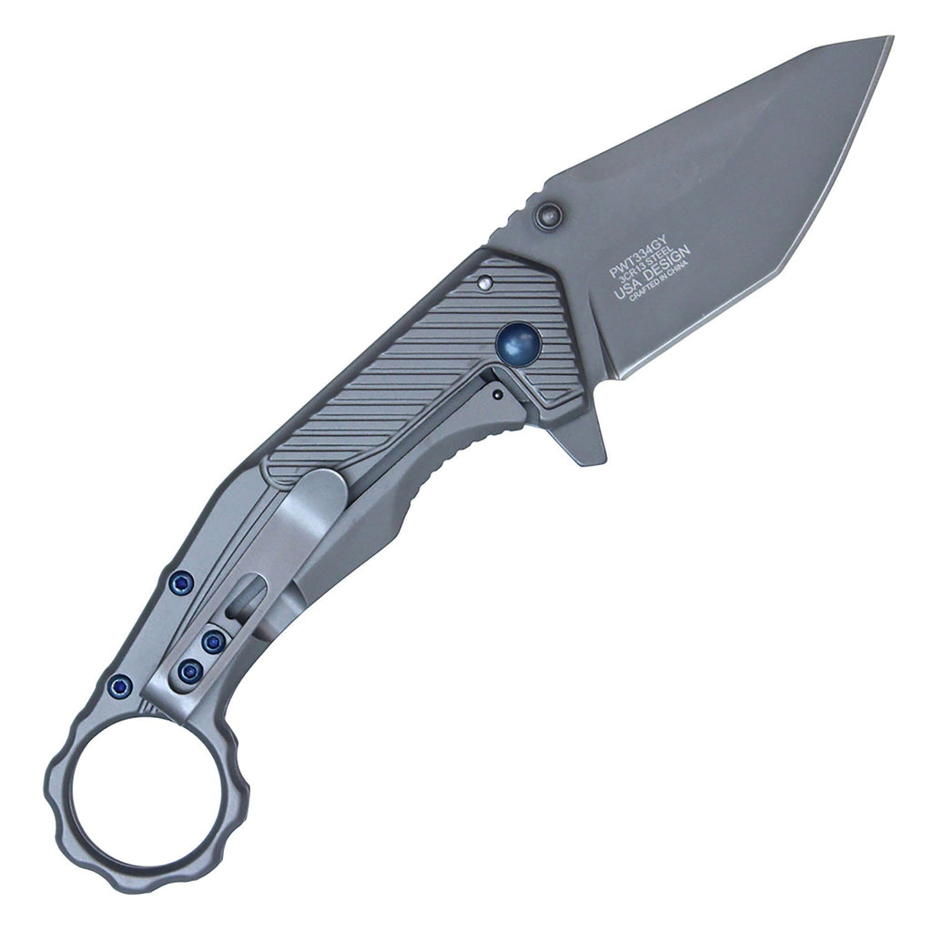 Wartech ~ 7.25" Assisted-Open Knife ~ PWT334