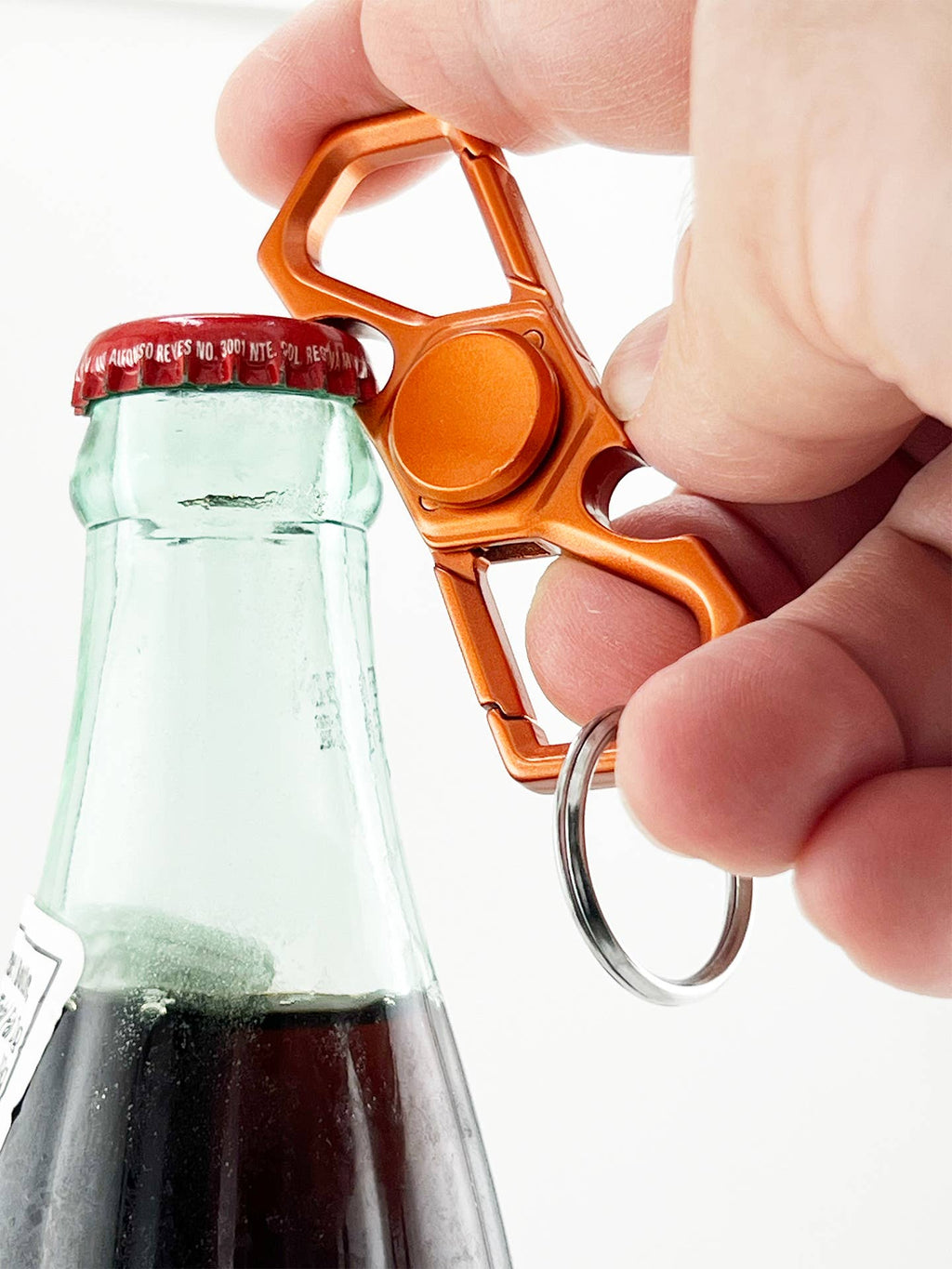 The Fidgeter Double Carabiner Fidget Toy