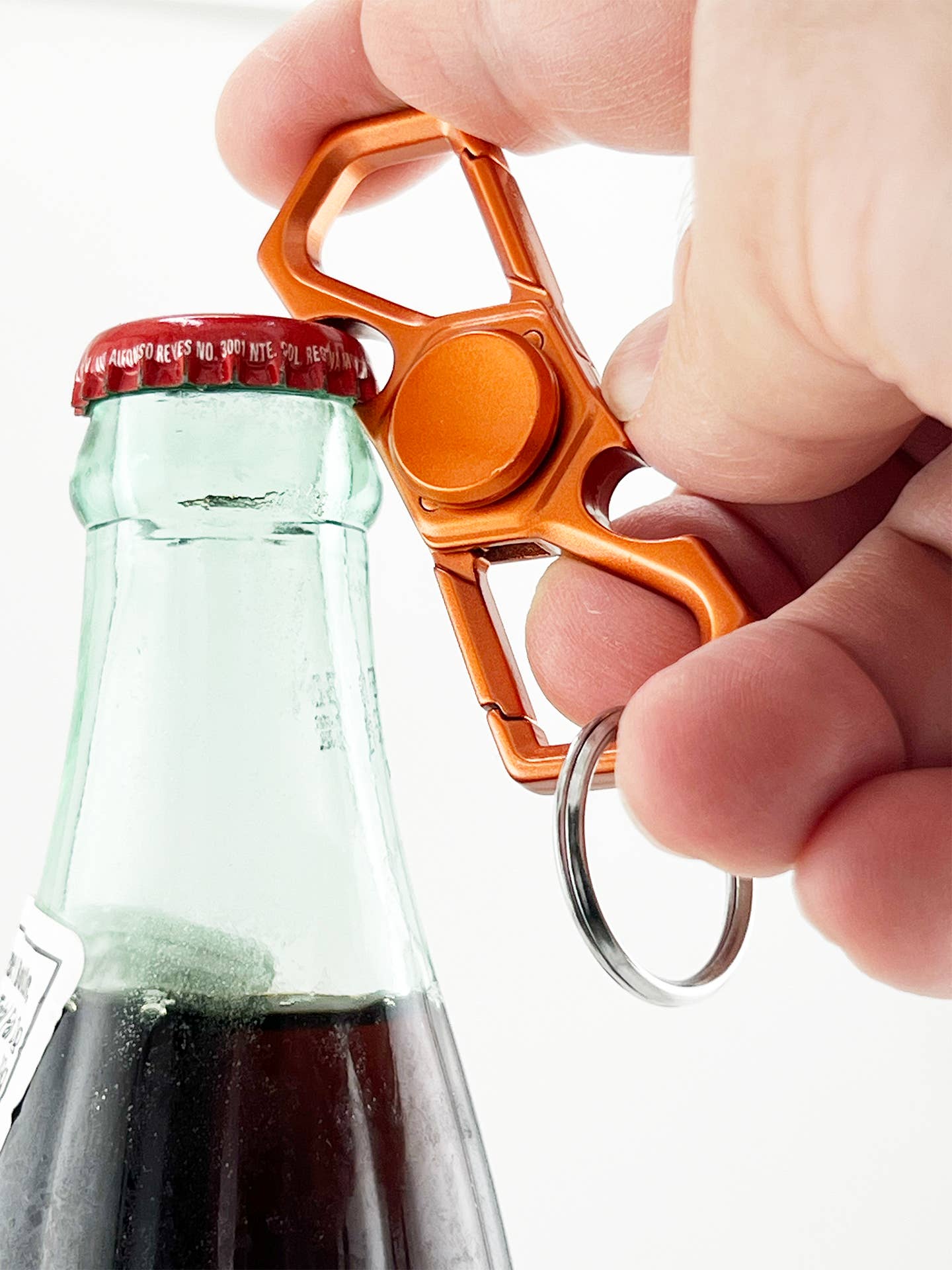 The Fidgeter Double Carabiner Fidget Toy