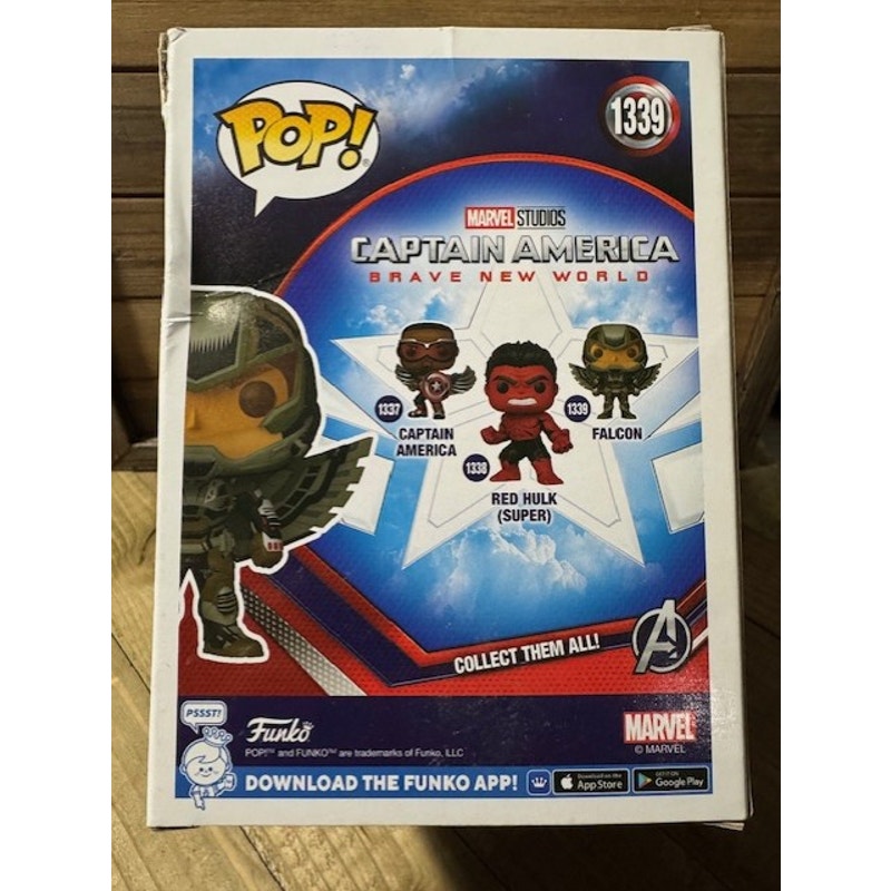 Funko PoP! ~ Captain America 1339 ~ Falcon - damaged box