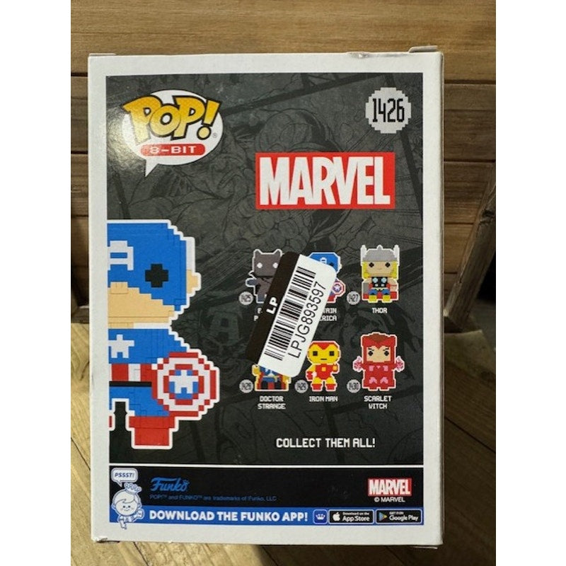 Funko PoP! ~ Marvel 1429 ~ Captain America - damaged box