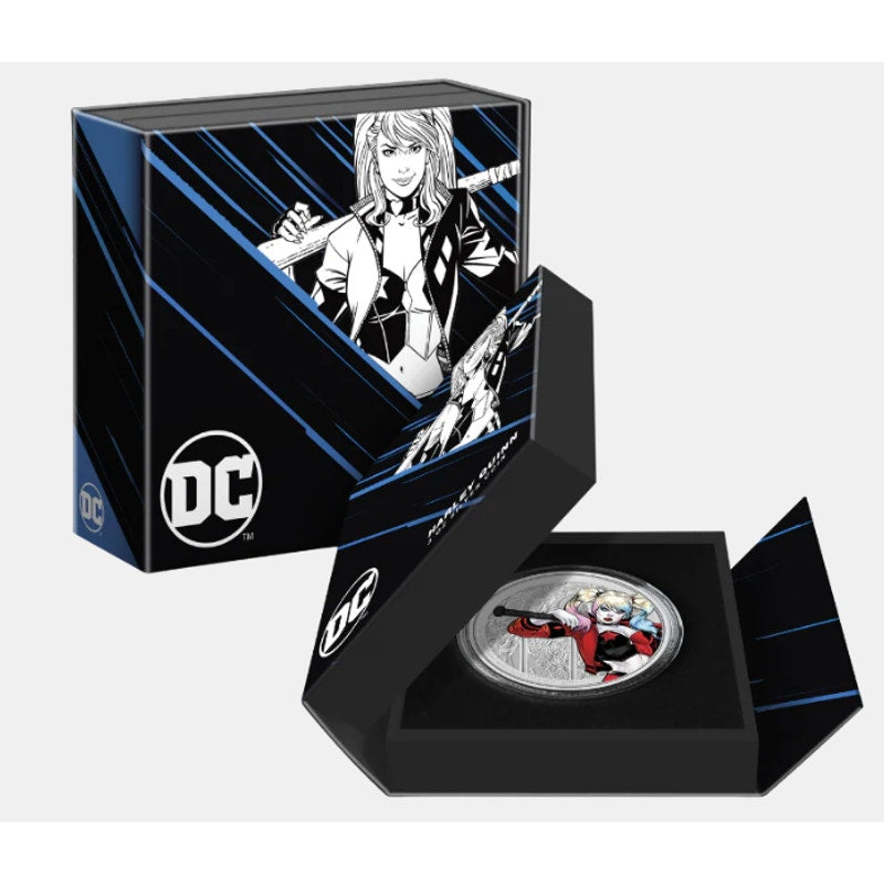 Marvel ~ HARLEY QUINN™ ~ DC Villains ~ 3 Oz Silver Coin 10$ Niue 2024 ~ Limited