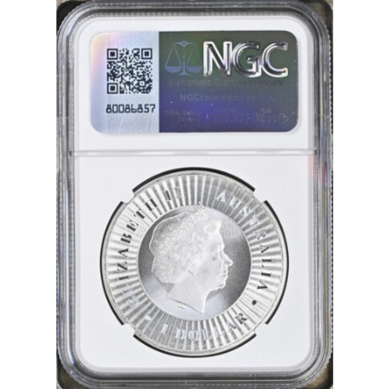 2016P Australia Kangaroo S$1 NGC MS 69