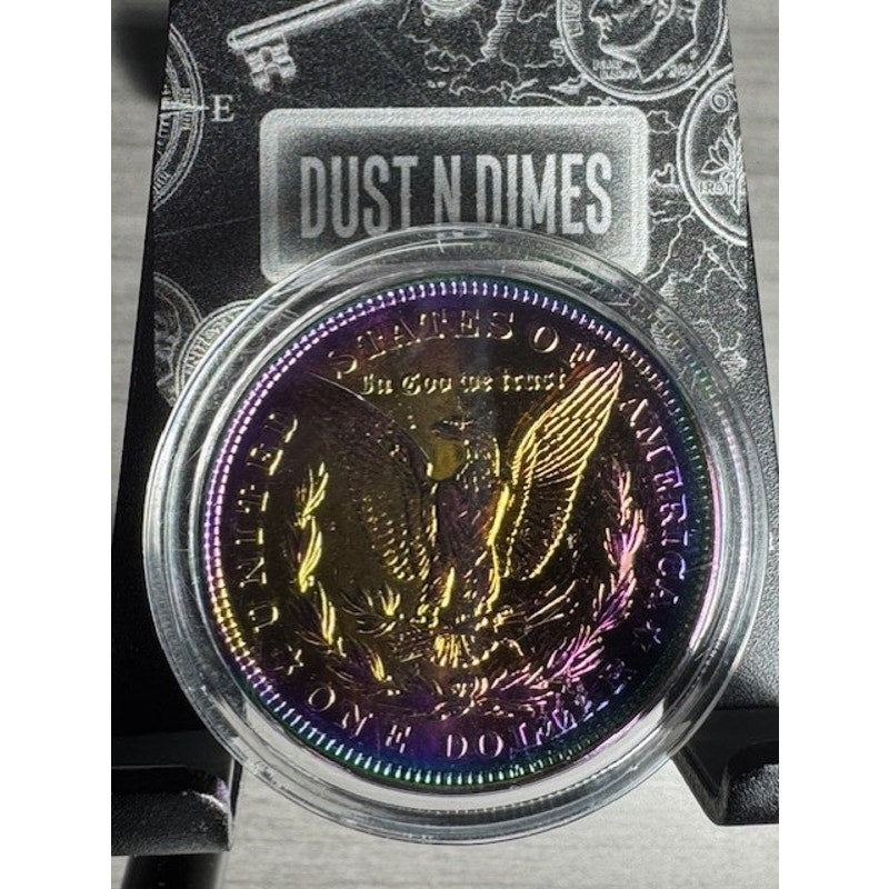 1921 Morgan $1 Prismatic ~ Atom Vaporing Technology w/ COA