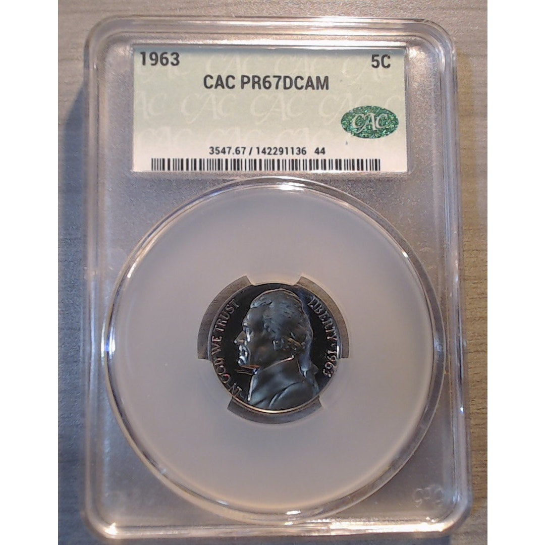 1963 Jefferson 5c ~ CAC PR67DCAM