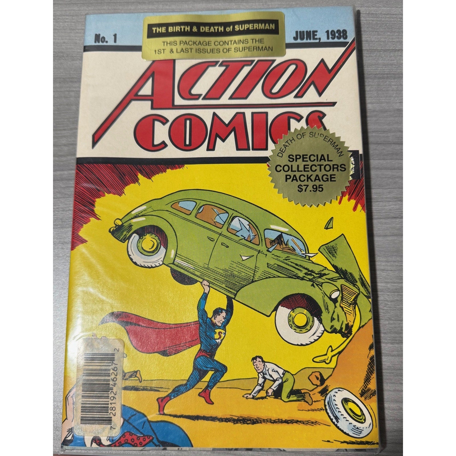 The Birth & Death of Superman Special Collectors Package ~ 1993