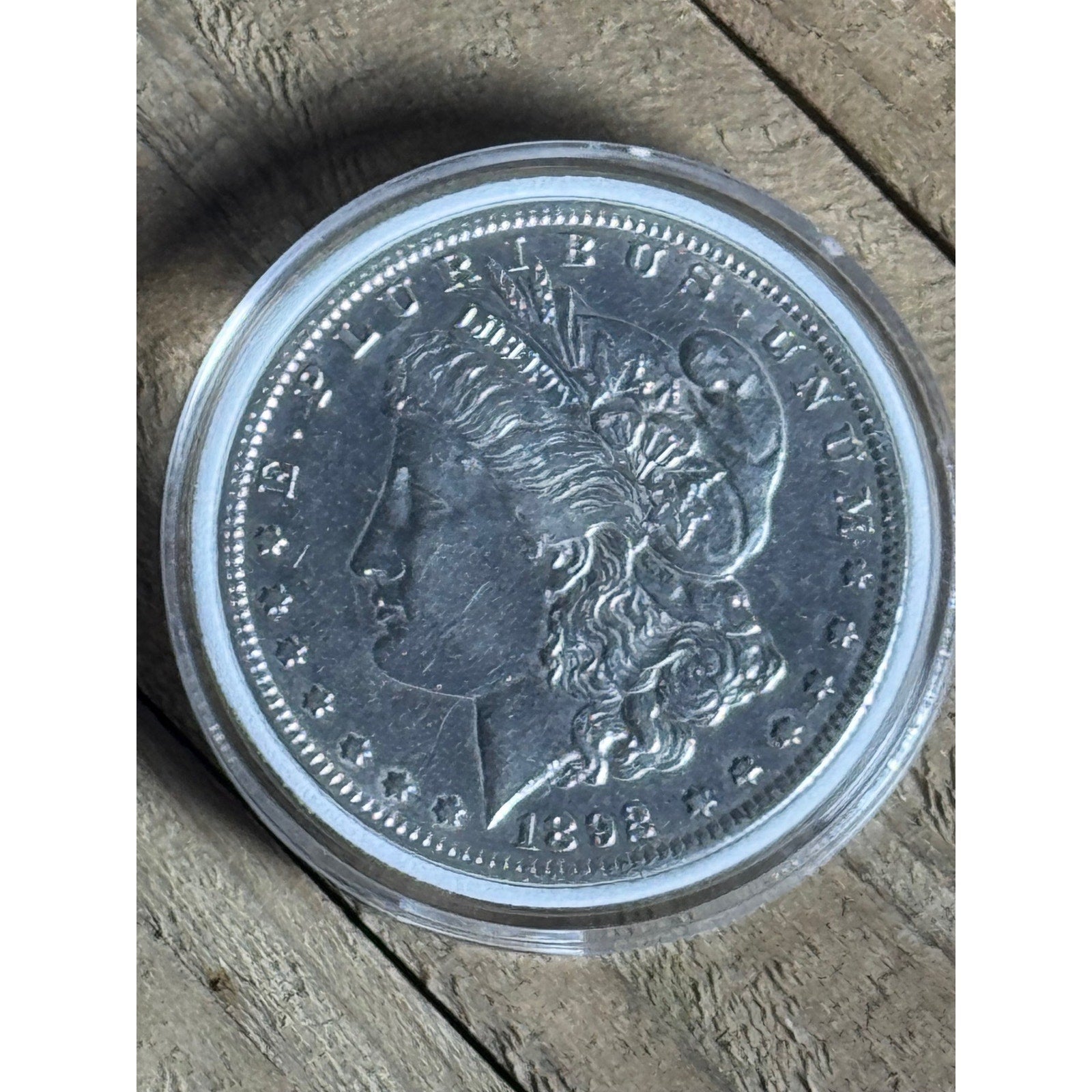 1892-S Morgan $ ~ AU Quality ~ HARD DATE