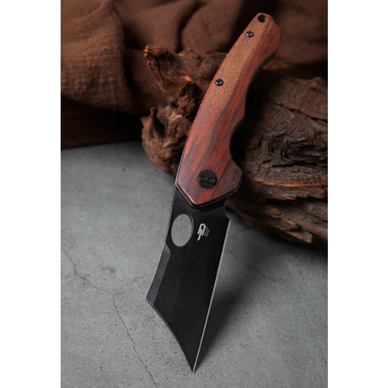 BESTECH ~ SKIRMISH ~ Ironwood Handle ~ 3.23" 154CM Knife Blade BL06D ~ Damaged Box