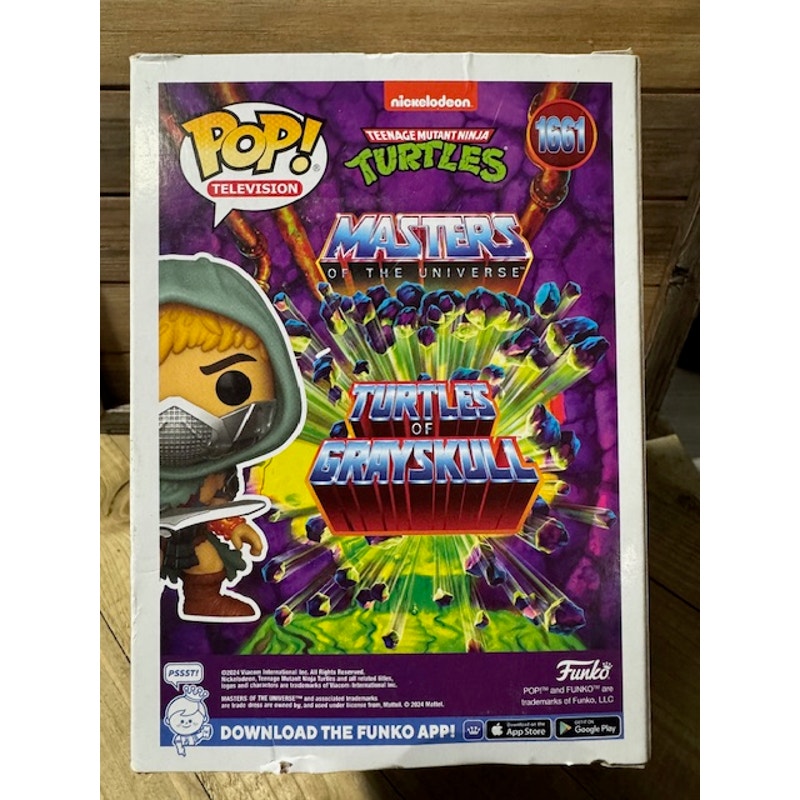 Funko PoP! ~ Turtles of Grayskull 1661 ~ He-Man - damaged box