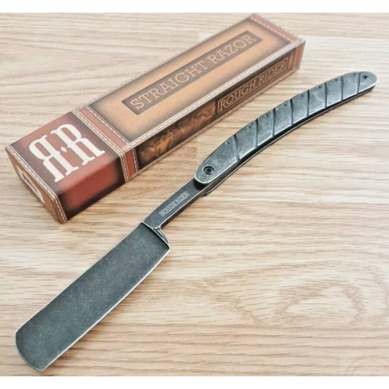 Rough Rider Stonewashed Straight Razor