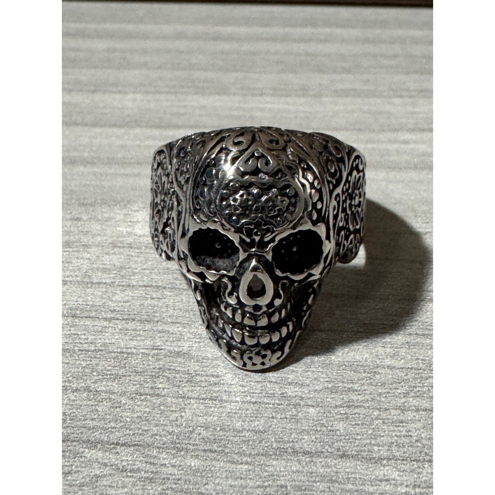 Skull Ring ~ Men's Size 12