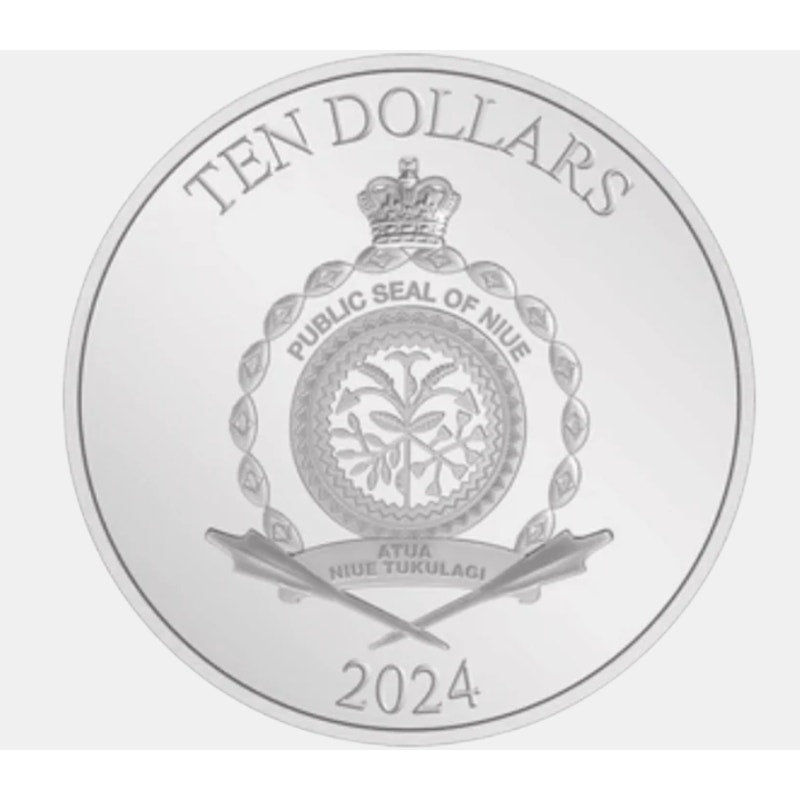 Marvel ~ HARLEY QUINN™ ~ DC Villains ~ 3 Oz Silver Coin 10$ Niue 2024 ~ Limited