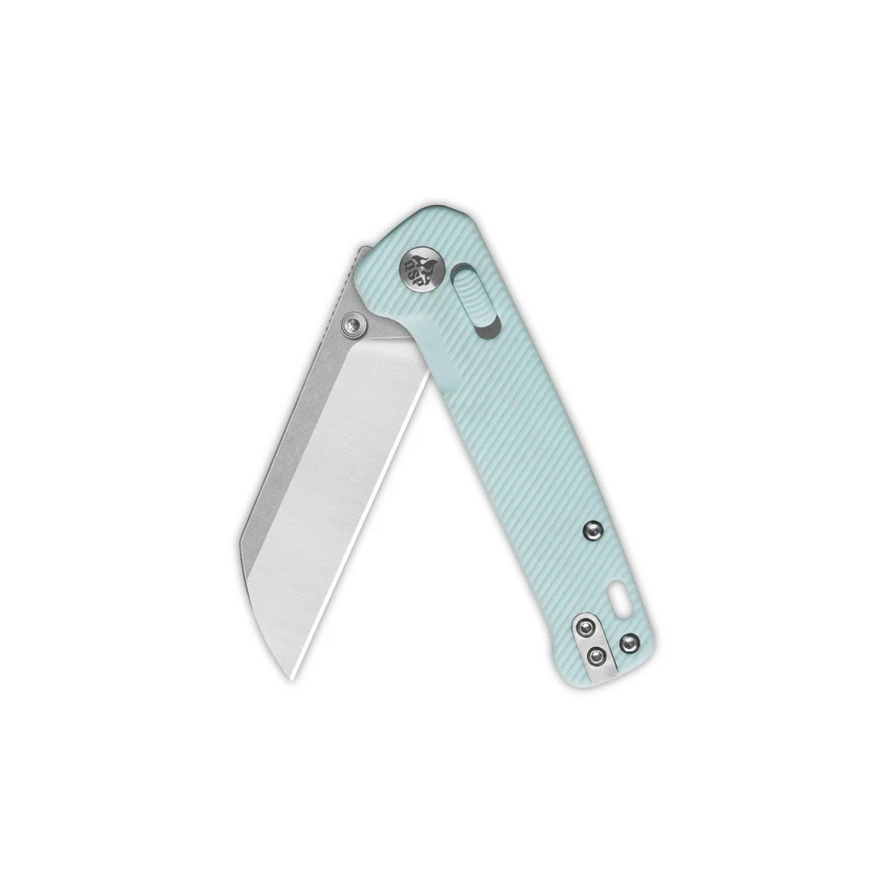 QSP ~ Penguin Glyde ~ Ice Cream Blue FRN Handle 14C28N Sheepsfoot Plain Edge