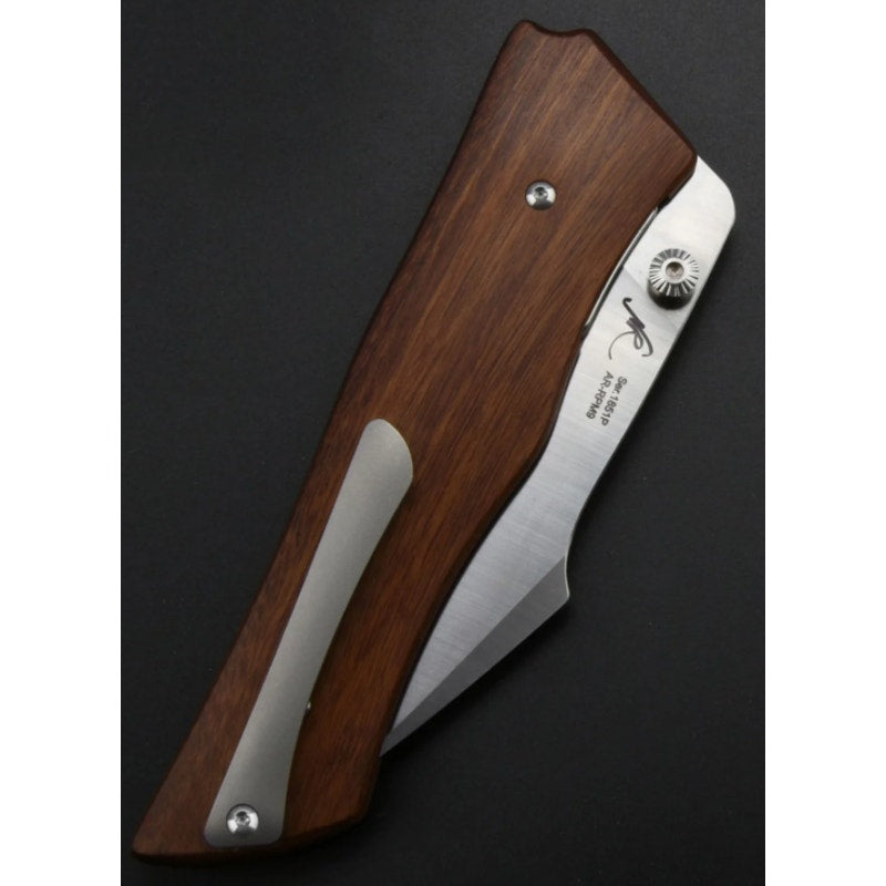 Artisan Cutlery Ahab Blade Wood Handle Folding Knives