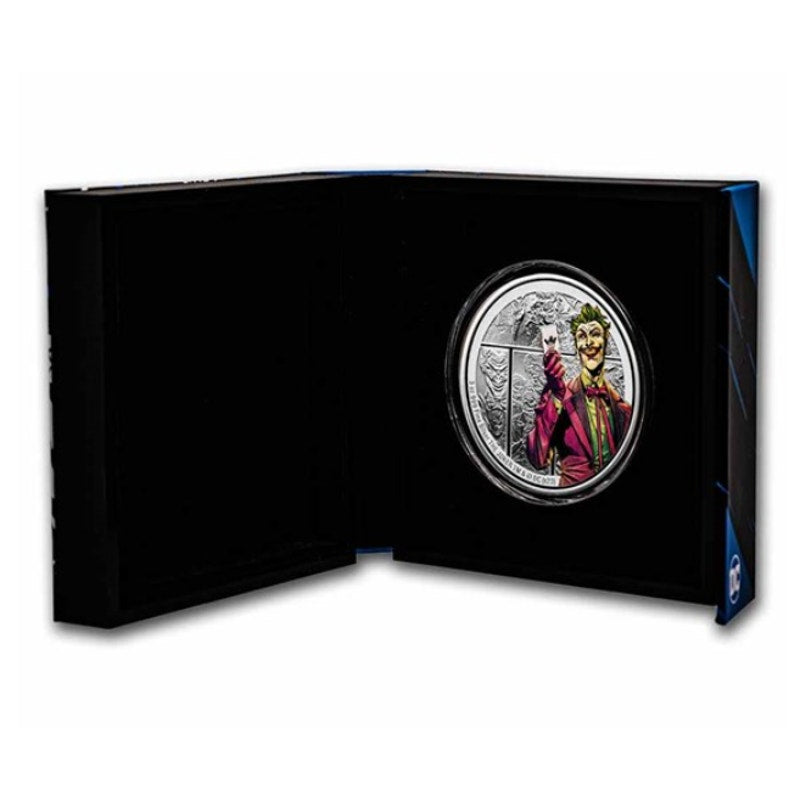 Marvel ~ The JOKER™ ~ DC Villains ~ 3 Oz Silver Coin 10$ Niue 2023 ~ Limited