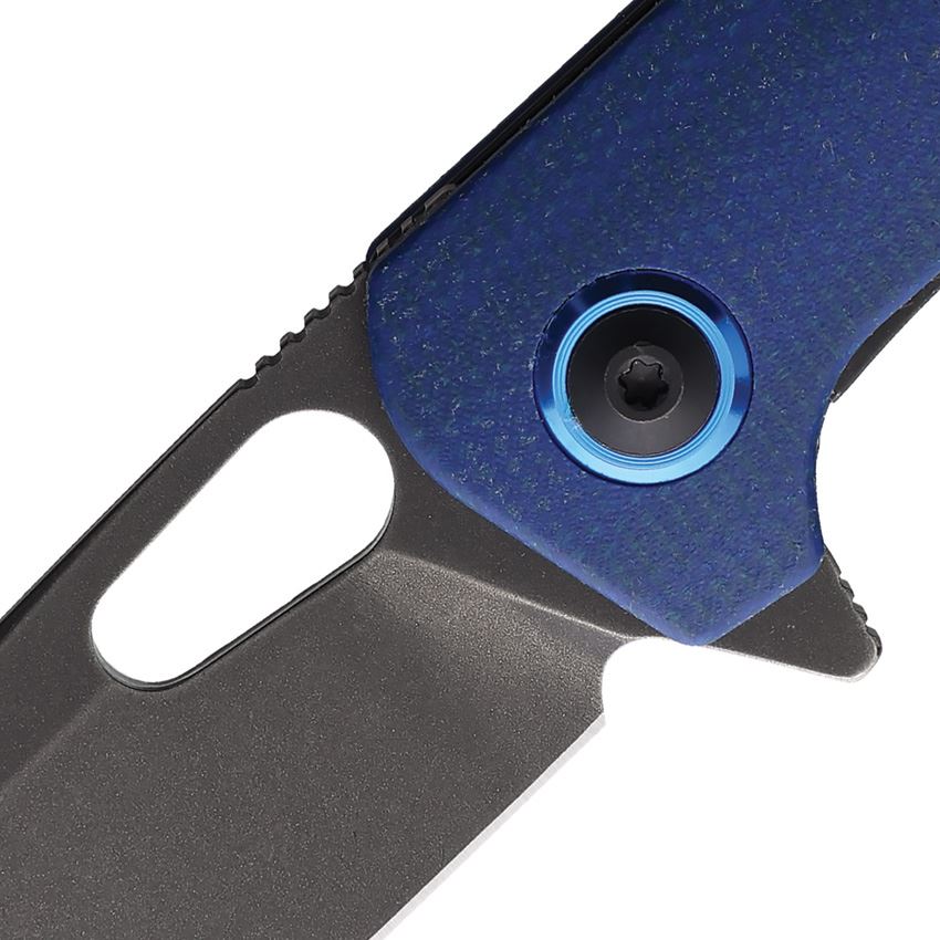 Rough Ryder ~ Linerlock Denim Micarta EDC Knife~ RR2593
